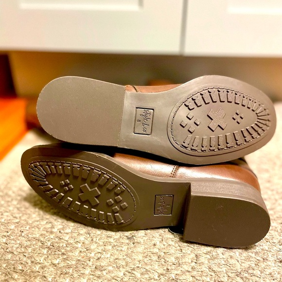 Style & Co. Brown Riding Boots- Wide-Calf 8 - Picture 2 of 6